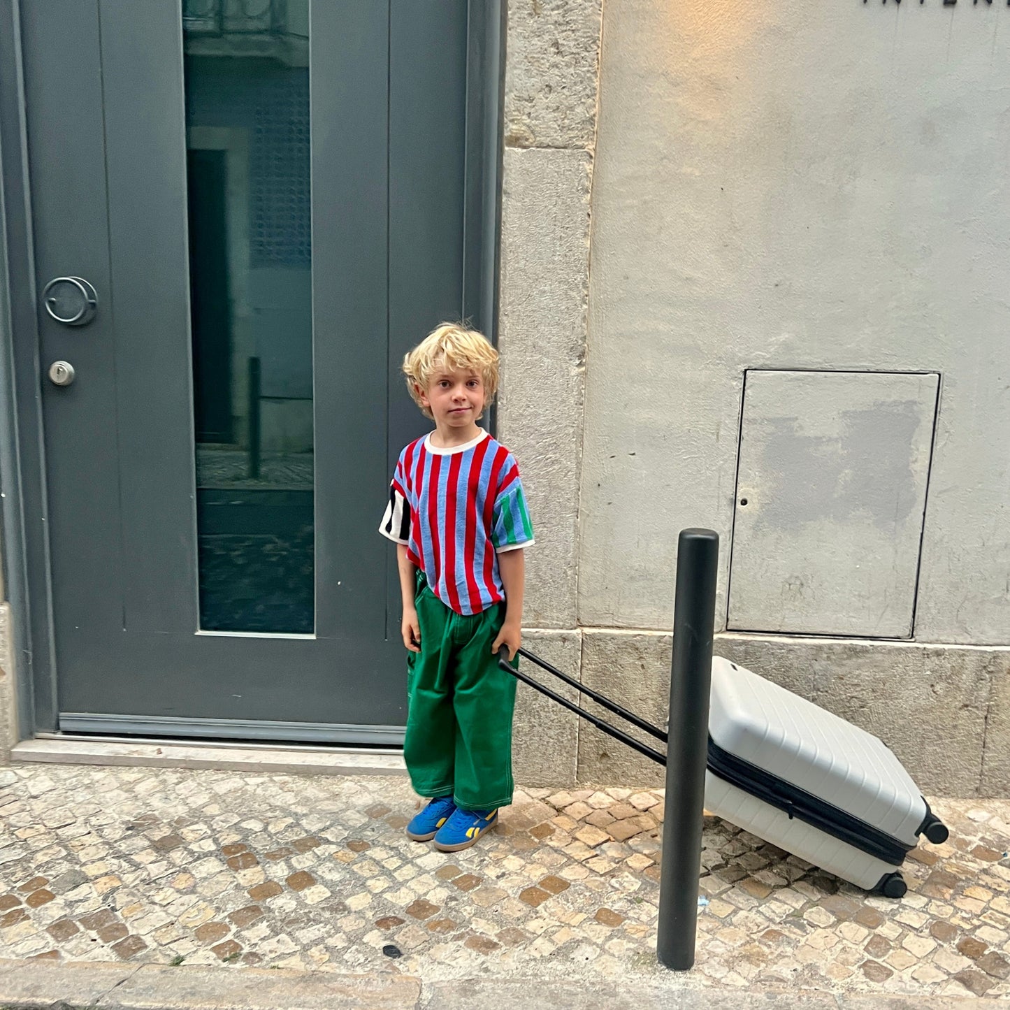 Terry Striped T-Shirt