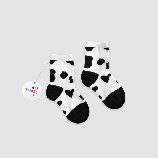Cow Print Socks