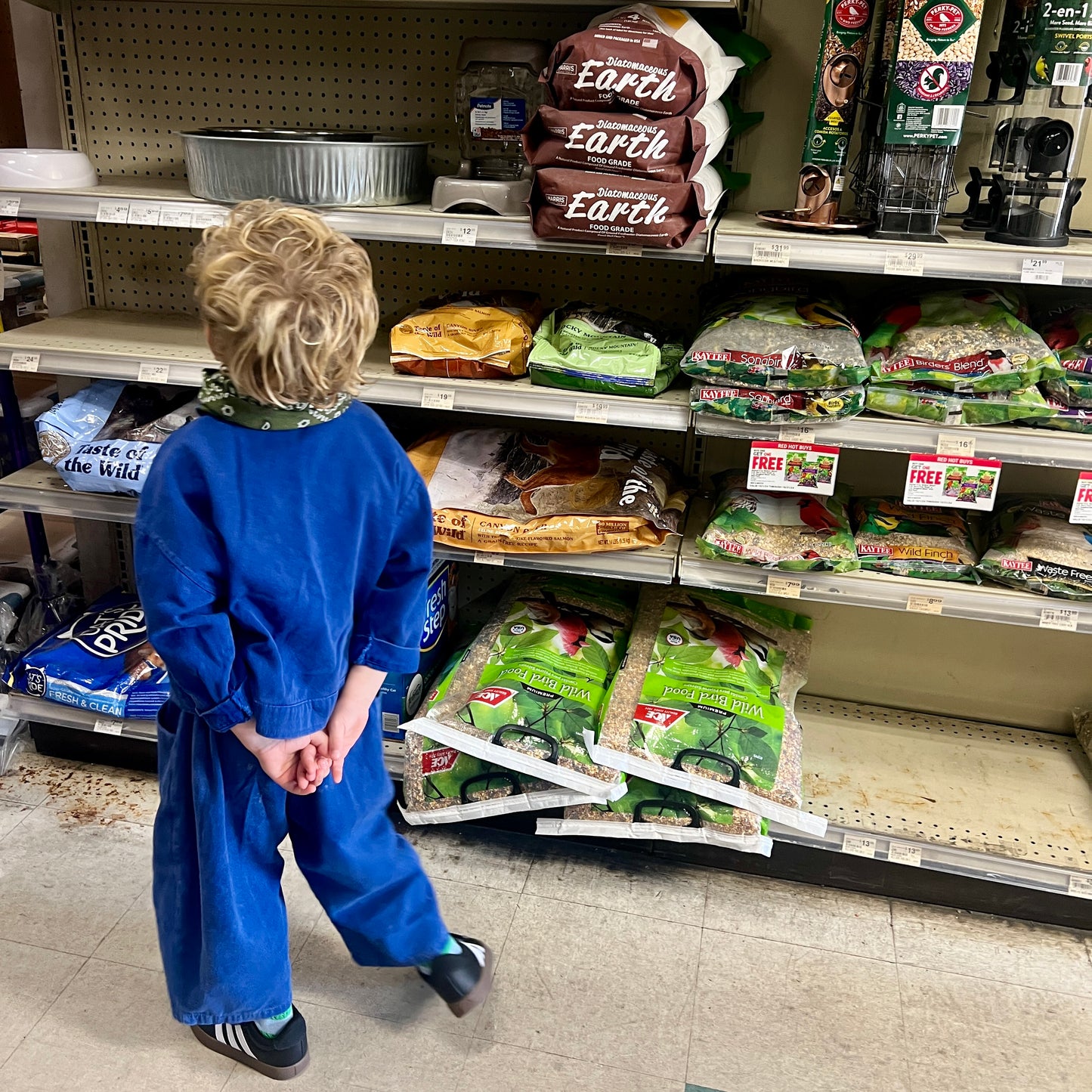 Blue Workwear Set
