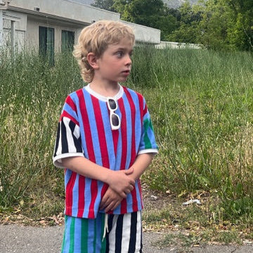 Terry Striped T-Shirt