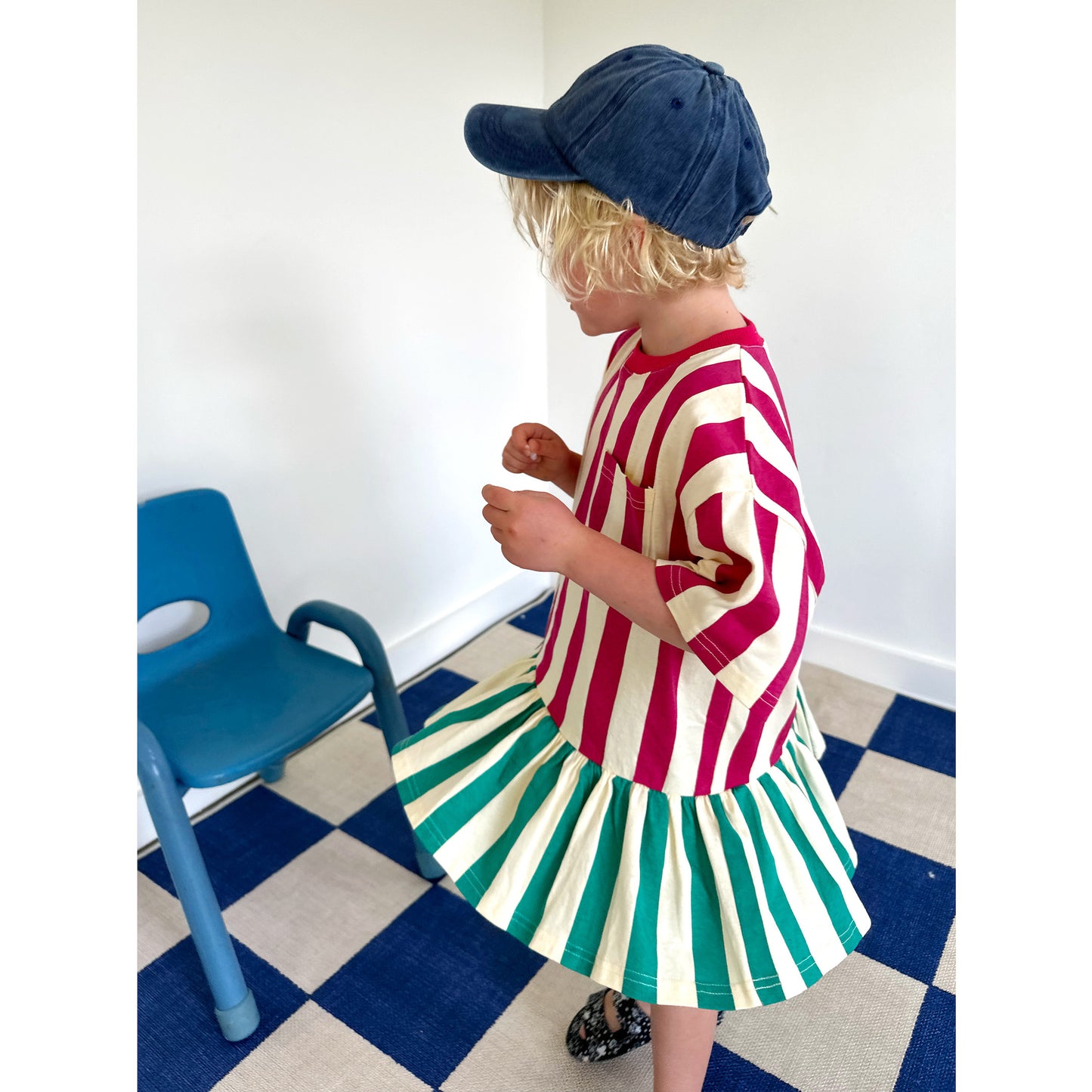 Carousel Stripe Dress