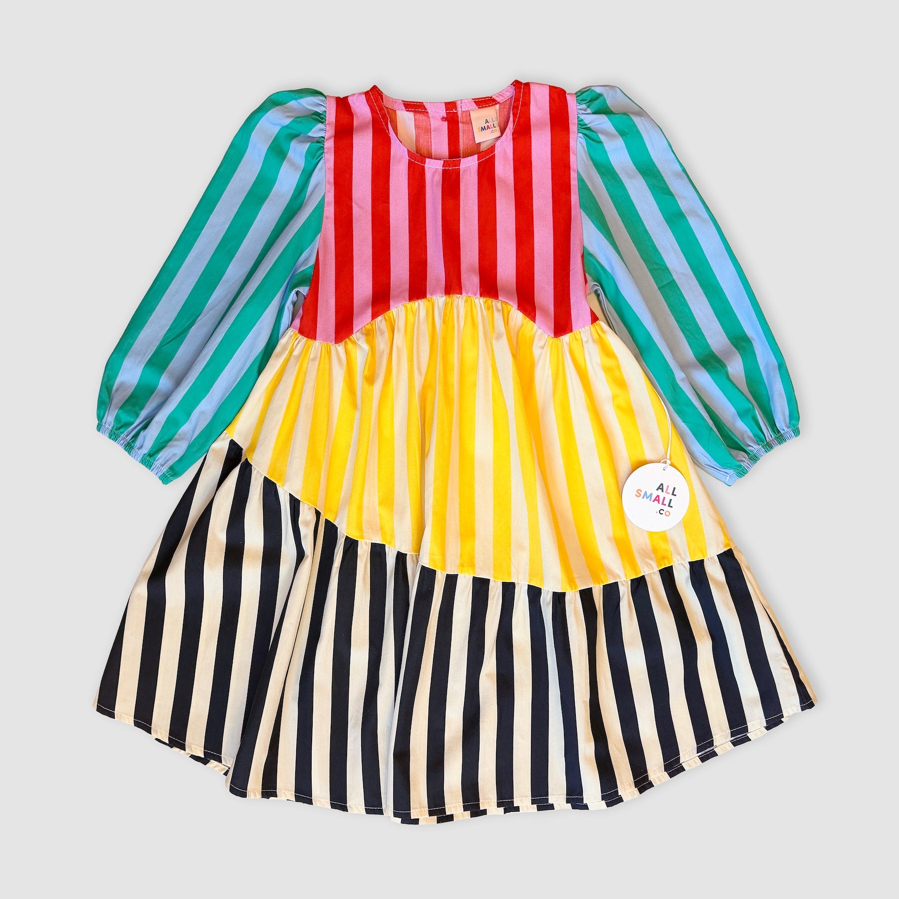 Crayon Stripe Dress – All Small Co