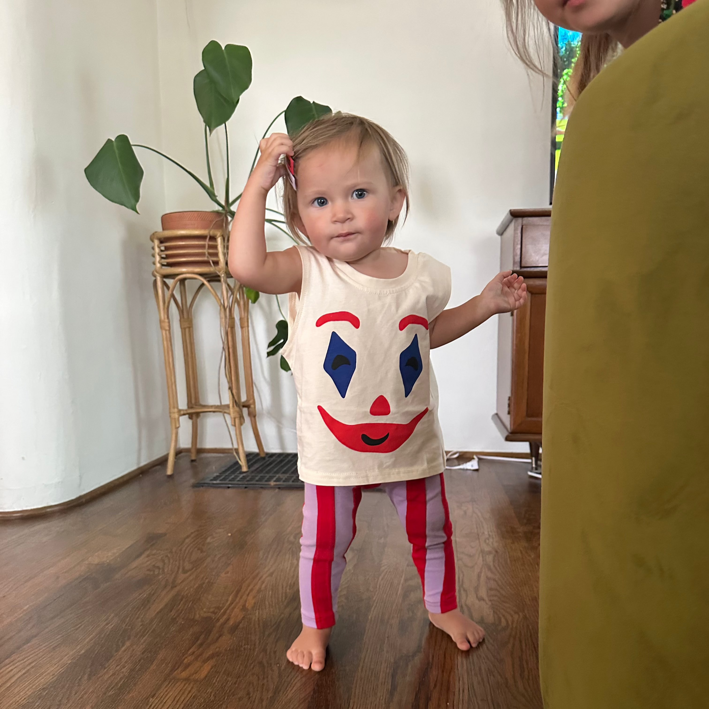 Clown Around Muscle Tee