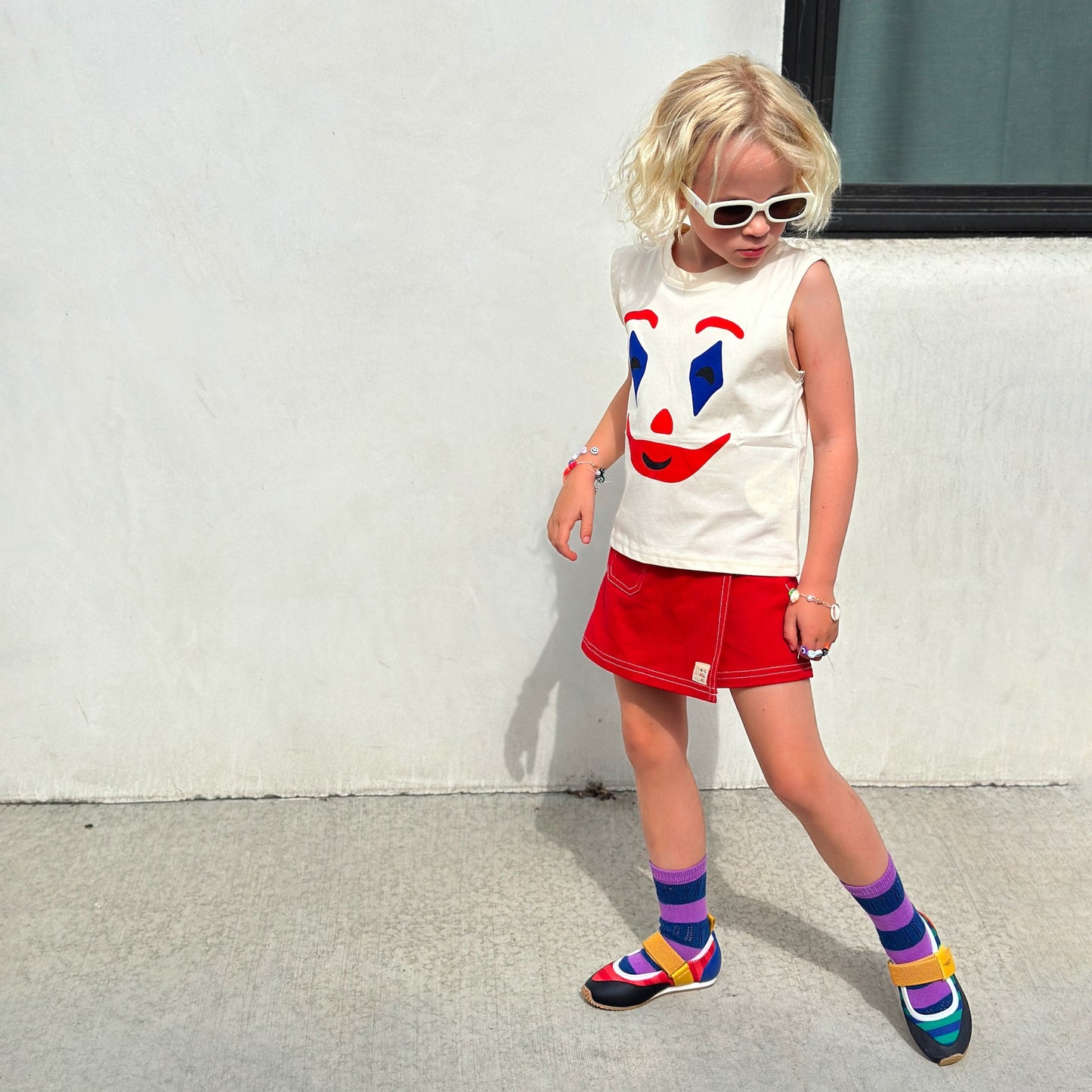 Clown Around Muscle Tee