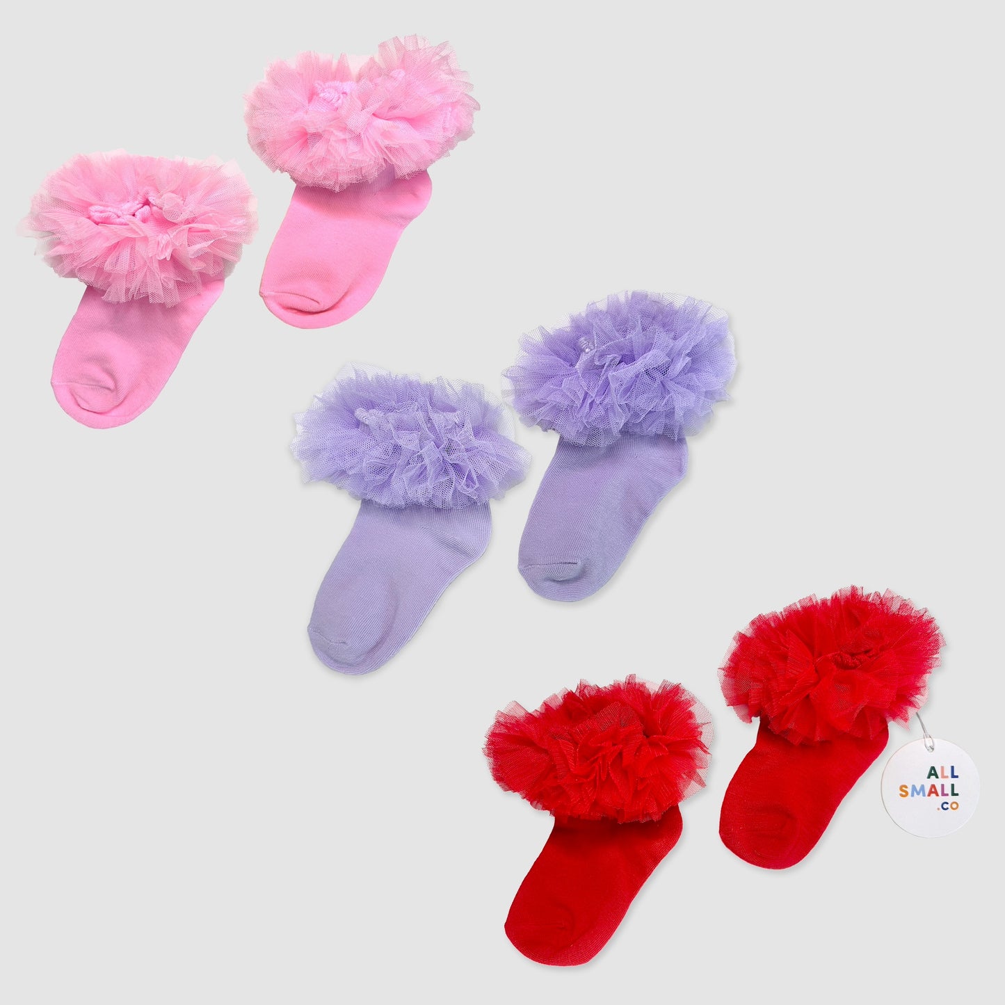 Tutu Ruffle Socks Set