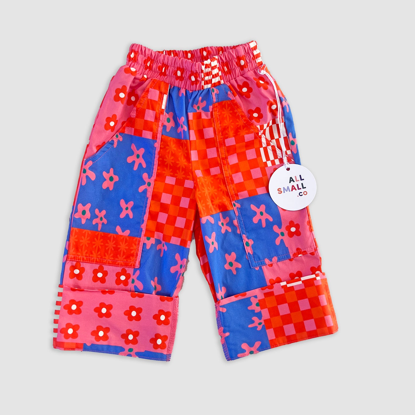 Pattern Patch Pants