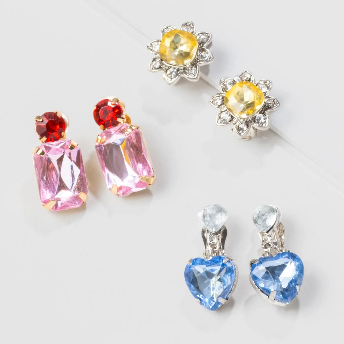 Dinner & A Movie Clip-On Earring Set