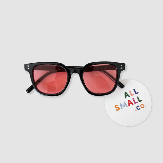 Y2K Rose Colored Sunglasses