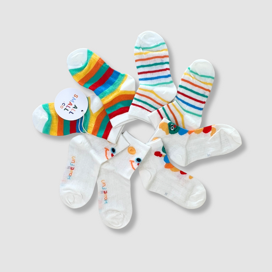 Clown Town Sock Set