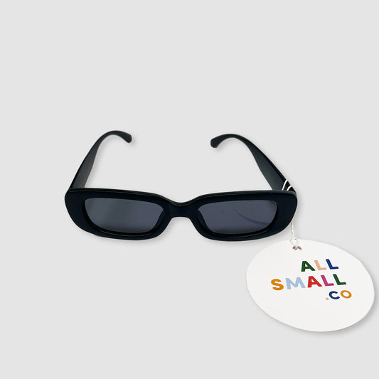 So Square Sunglasses - Black