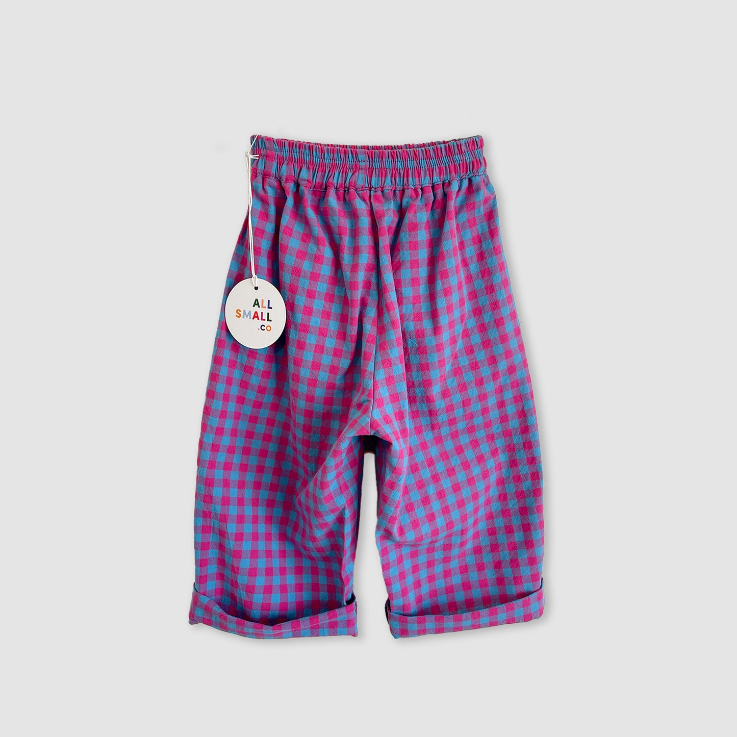 Purple Plaid Pants