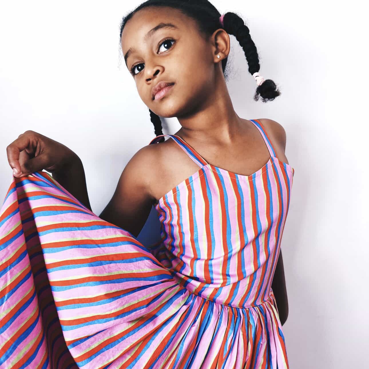 Rainbow Twirl Dress