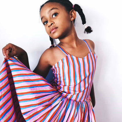 Rainbow Twirl Dress