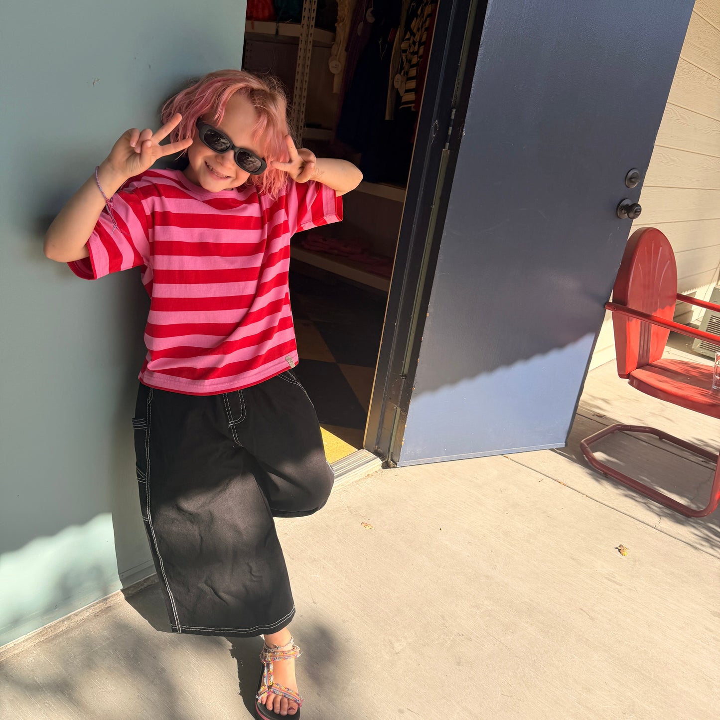 Retro Stripe Tee