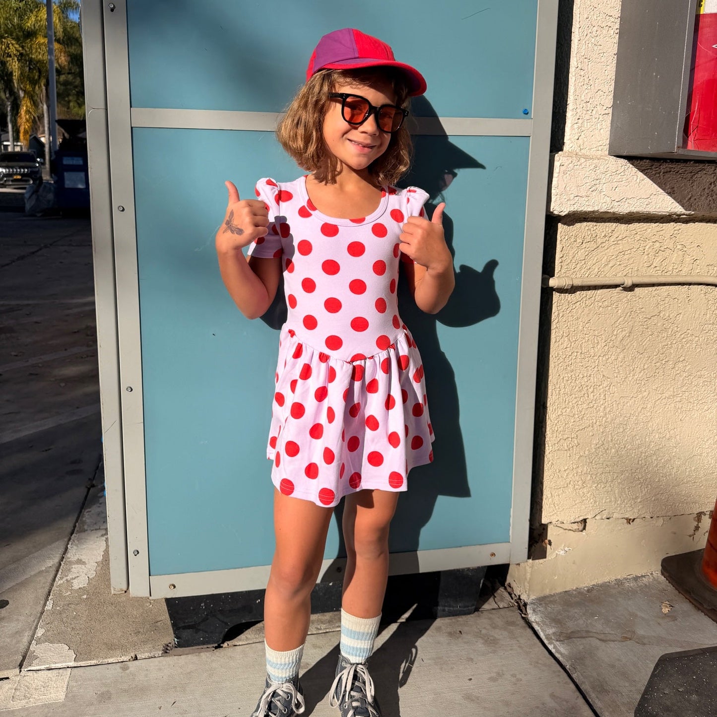 Mini Dress + Shorts Set