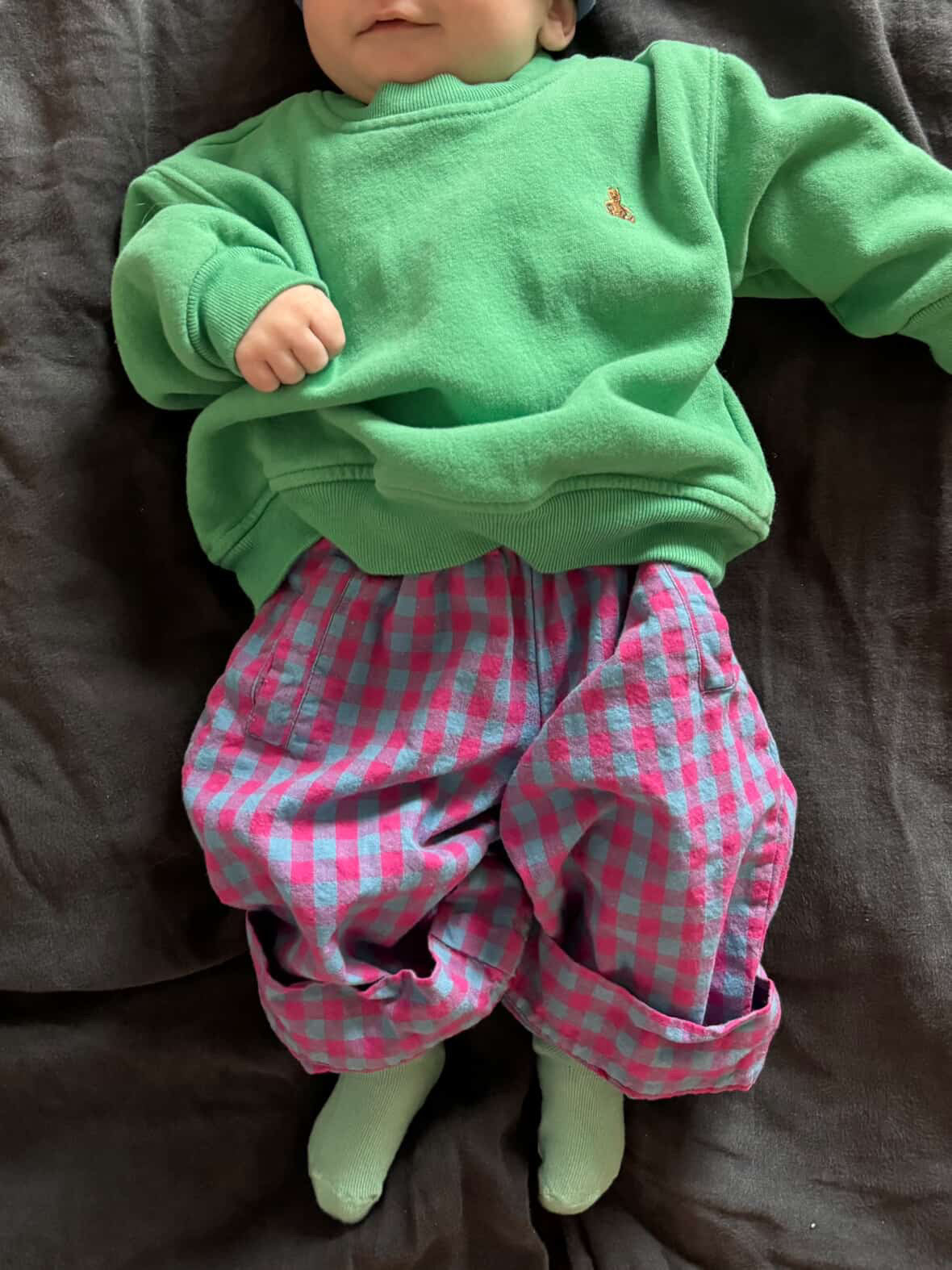 Purple Plaid Pants