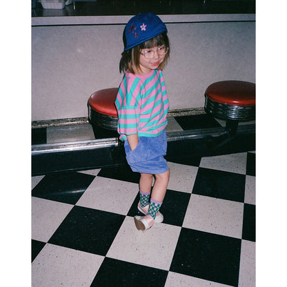 '90s Oversized Striped Tee