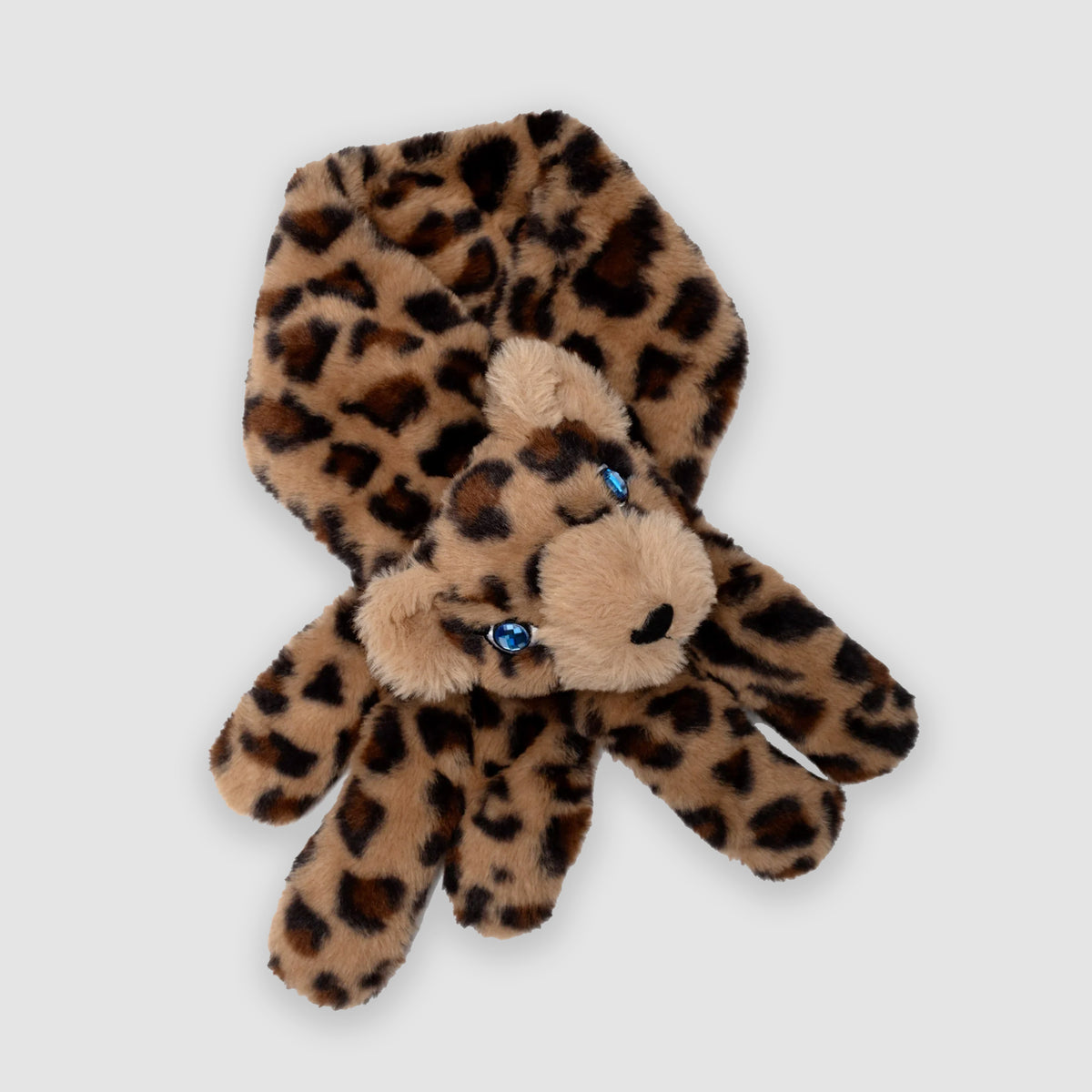 Jungle Jeweled Leopard Scarf