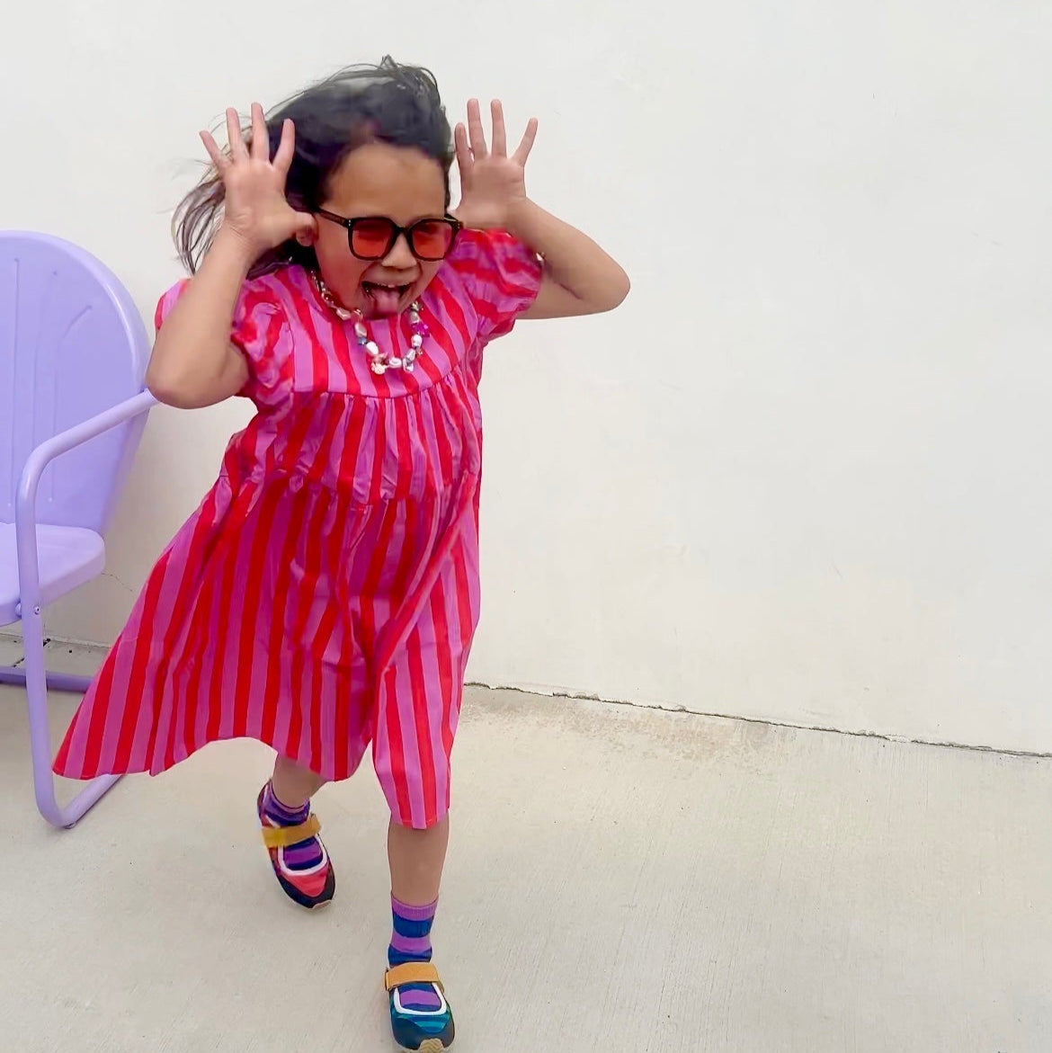 Circus Stripe Dress