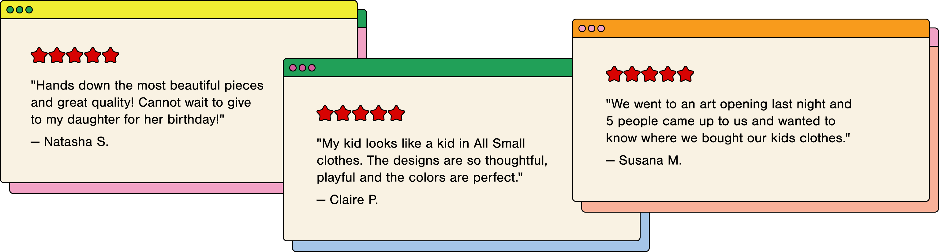 THEY REALLY LOVE US!