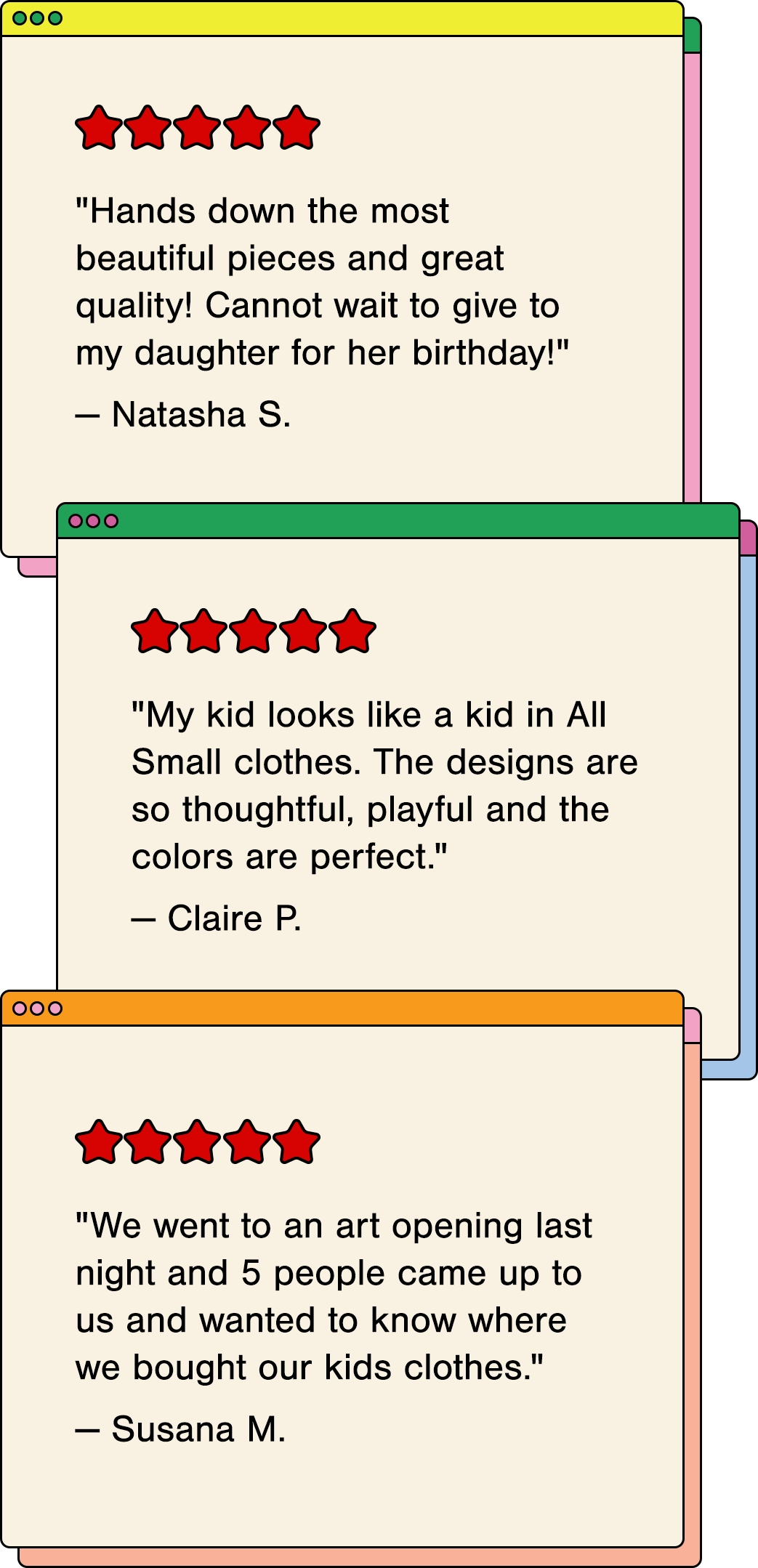 THEY REALLY LOVE US!