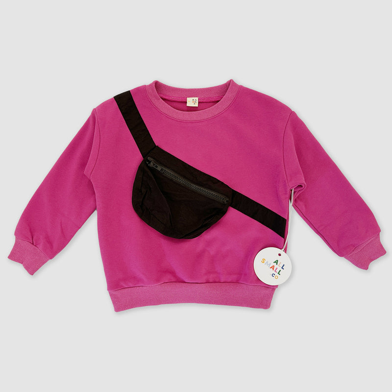 Belt Bag Crewneck Sweatshirt