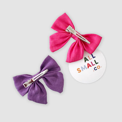 Bow Barrettes