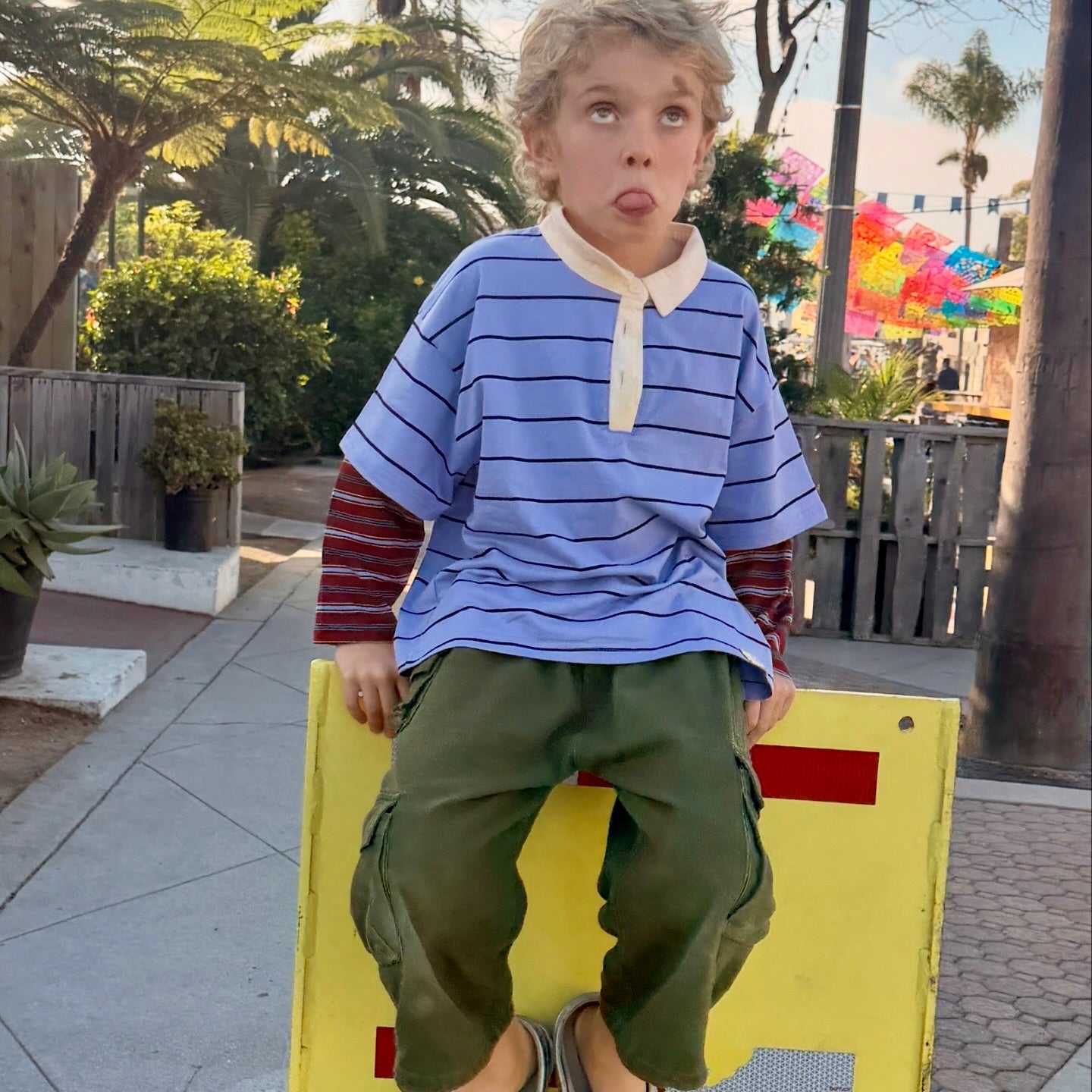 Layered Oversized Polo