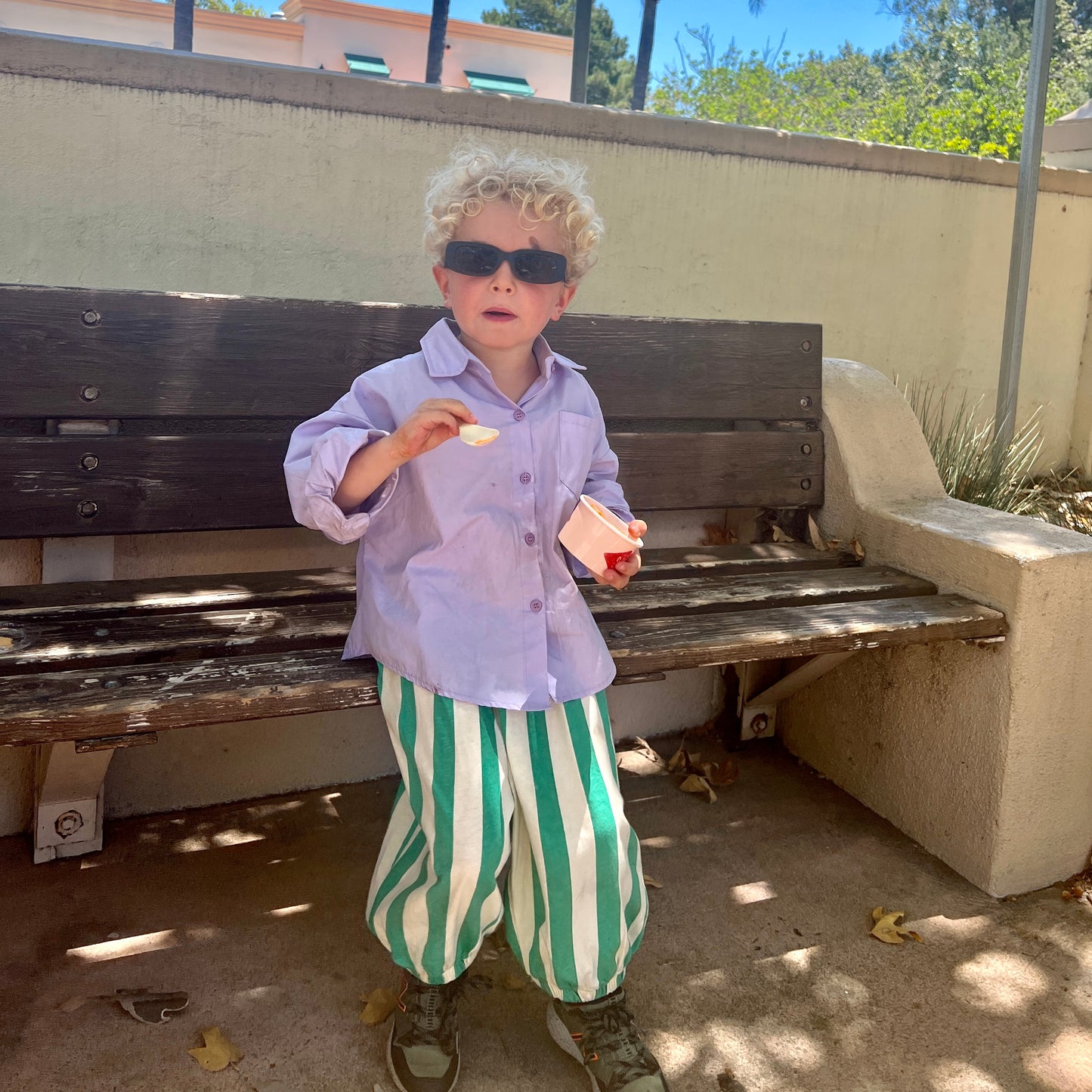 Carousel Stripe Pants