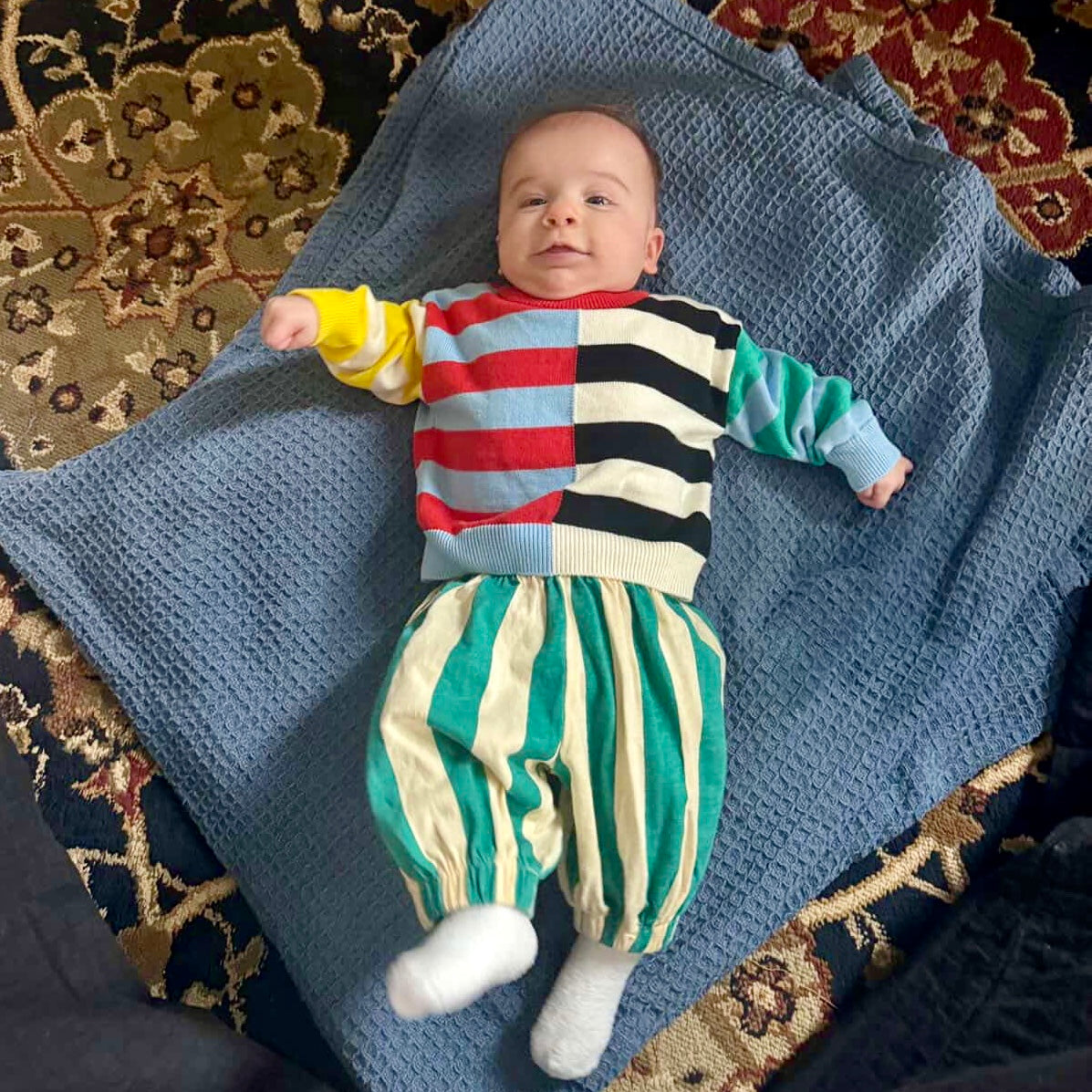 Carousel Stripe Pants | All Small Co – All Small Co.