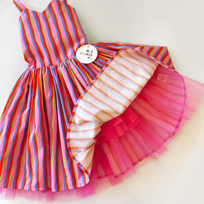 Rainbow Twirl Dress