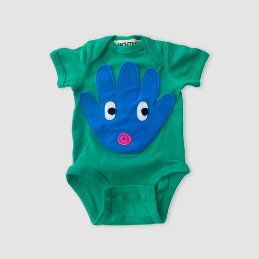 Hand Face Onesie