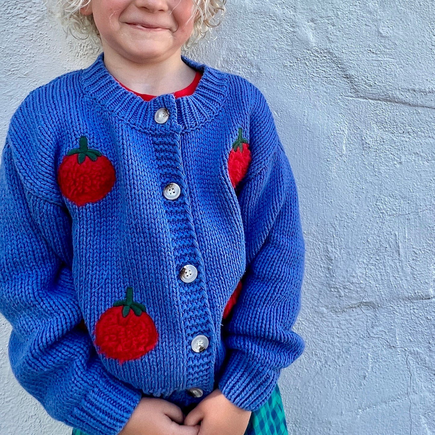 Tomato Cardigan