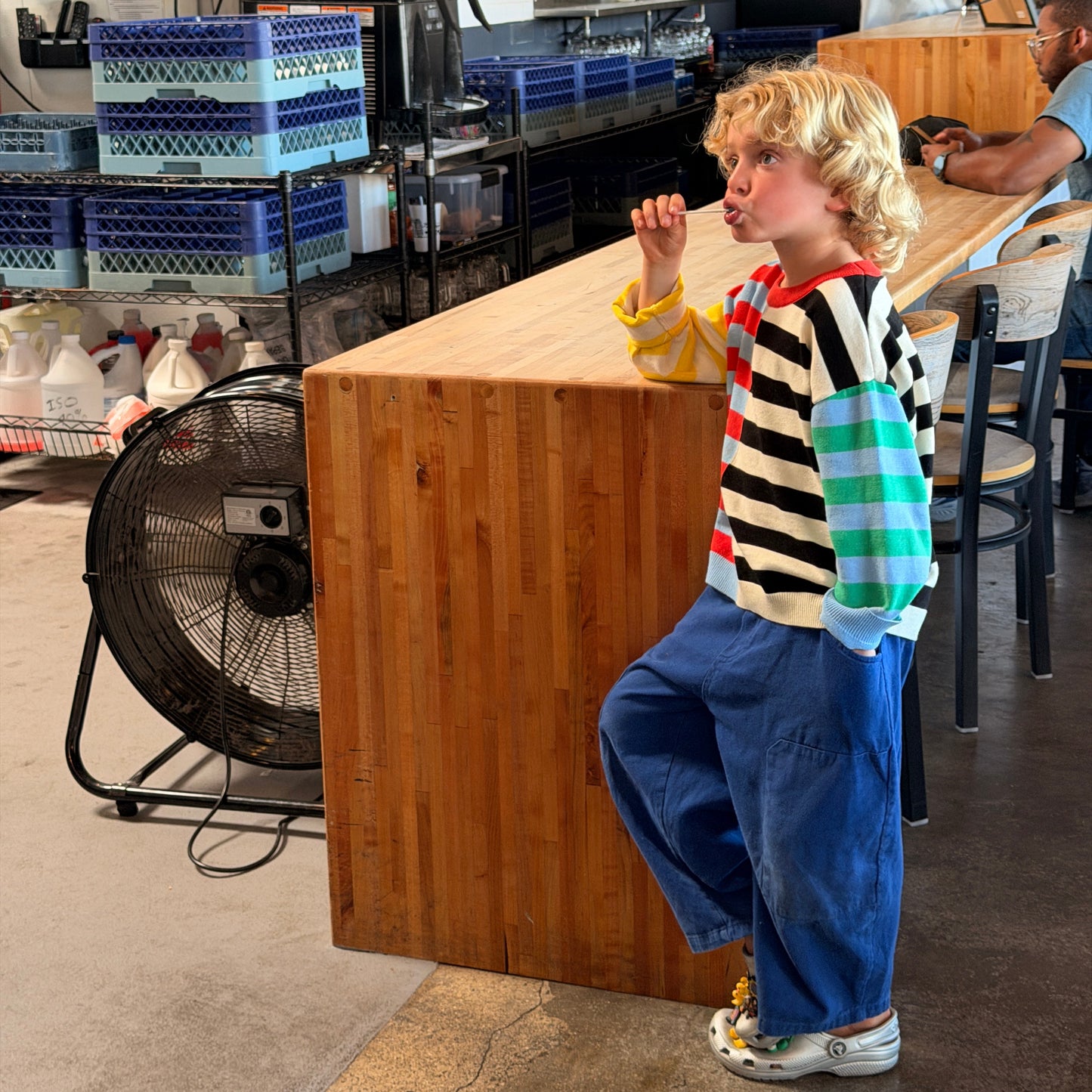 Crayon Stripe Sweater