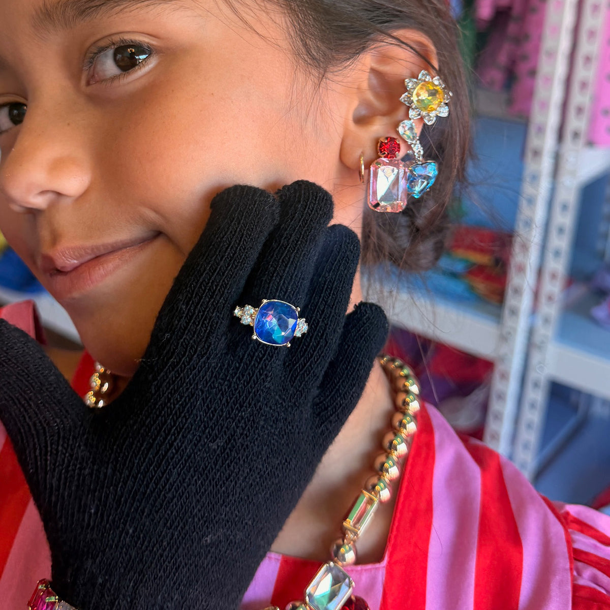 Dinner & A Movie Clip-On Earring Set