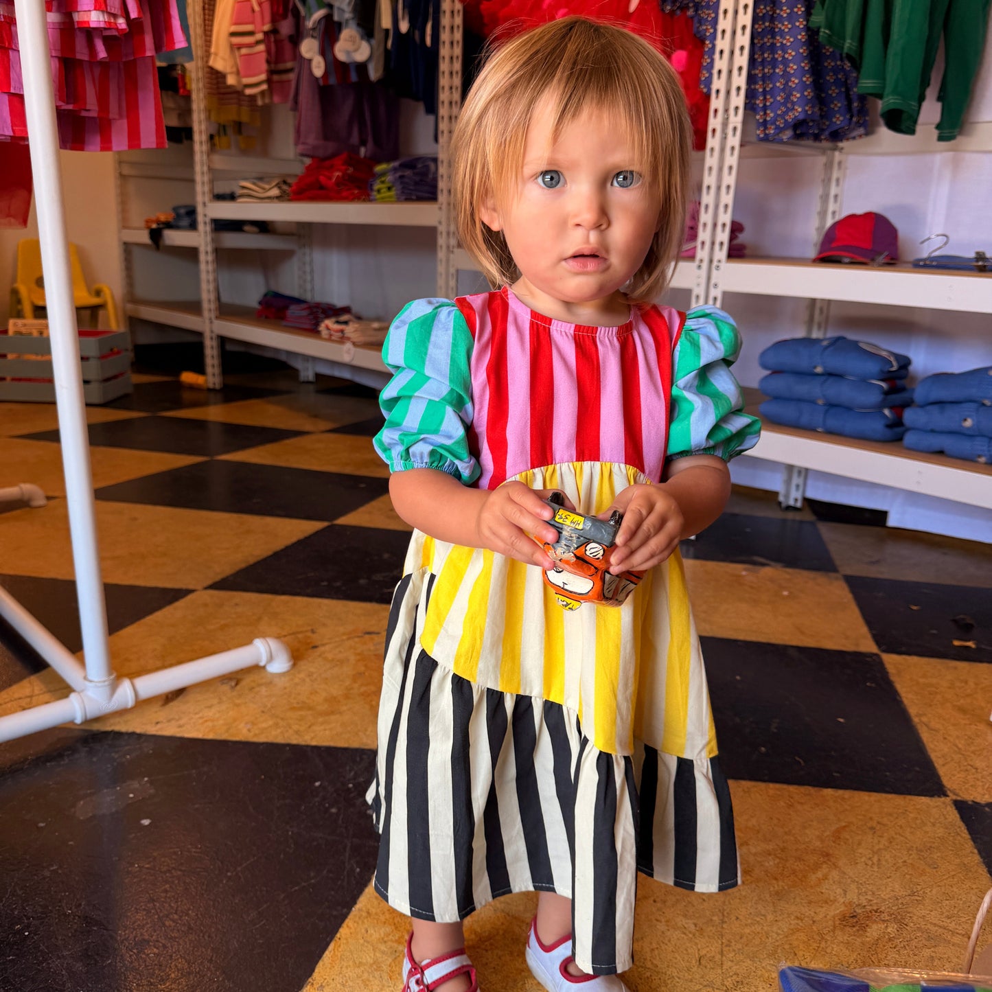 Crayon Stripe Dress