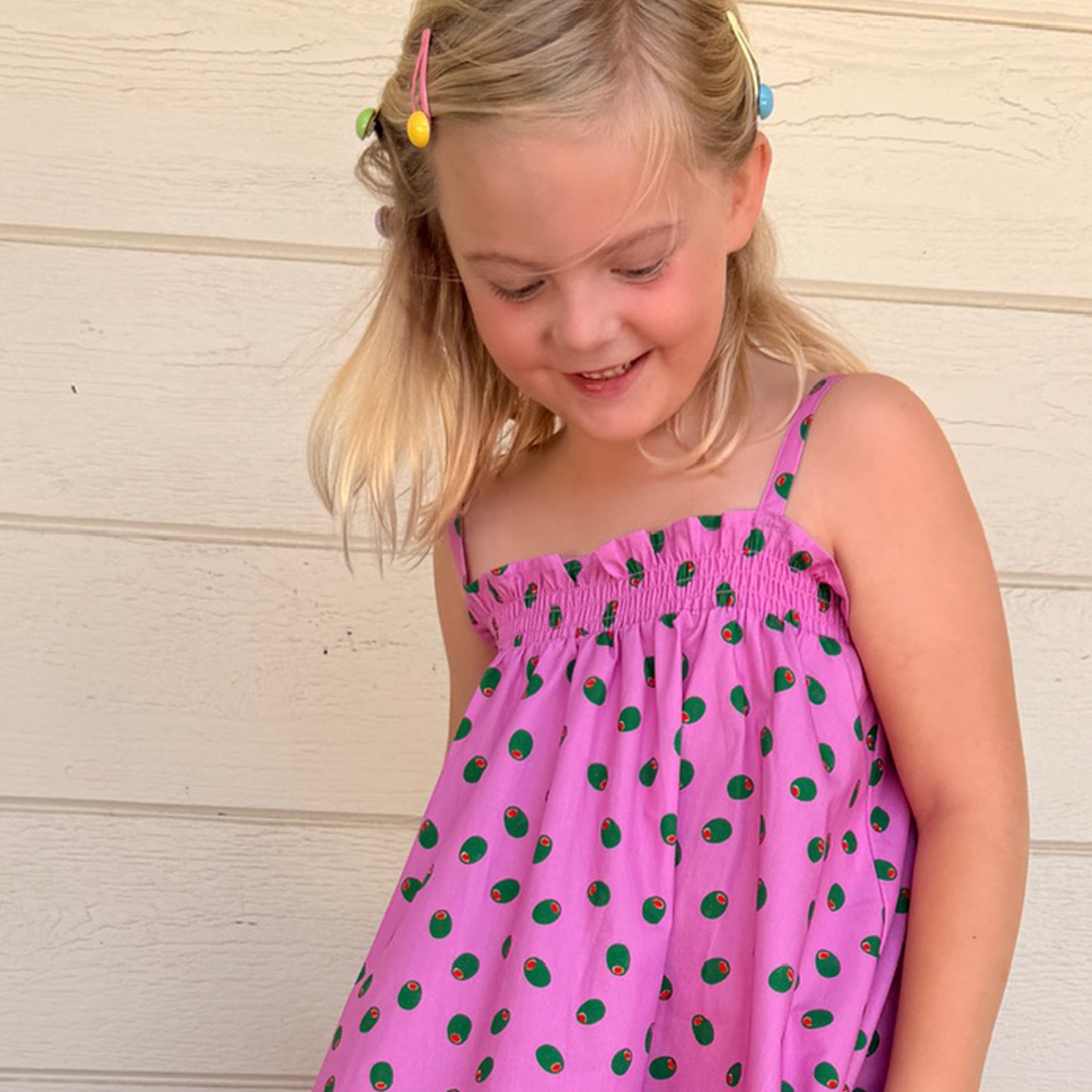 Olive You Pillowcase Dress
