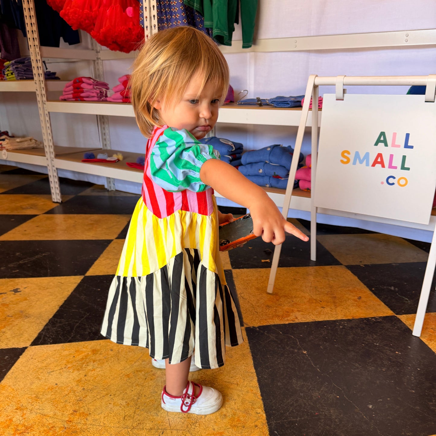 Crayon Stripe Dress