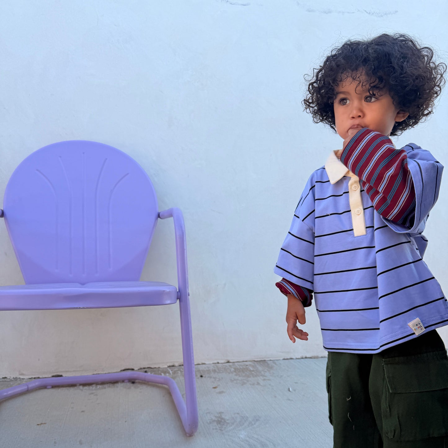 Layered Oversized Polo