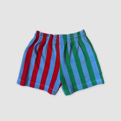 Terry Striped Shorts