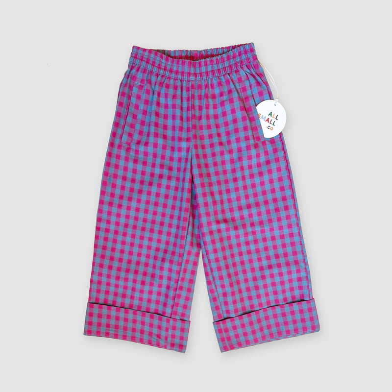Purple Plaid Pants
