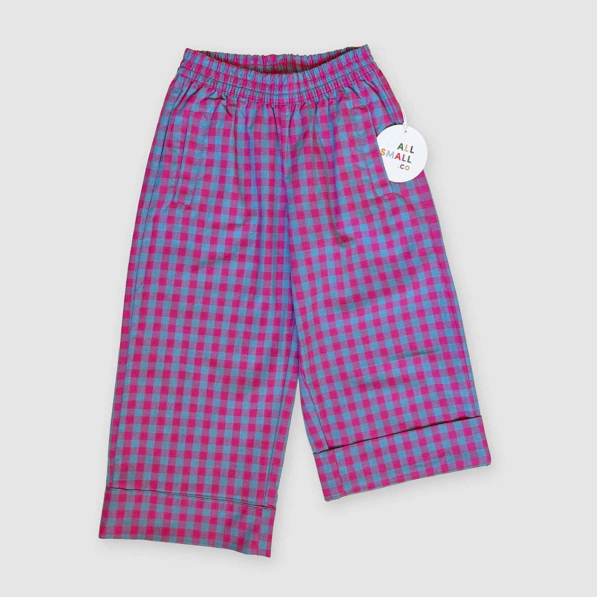 Purple Plaid Pants