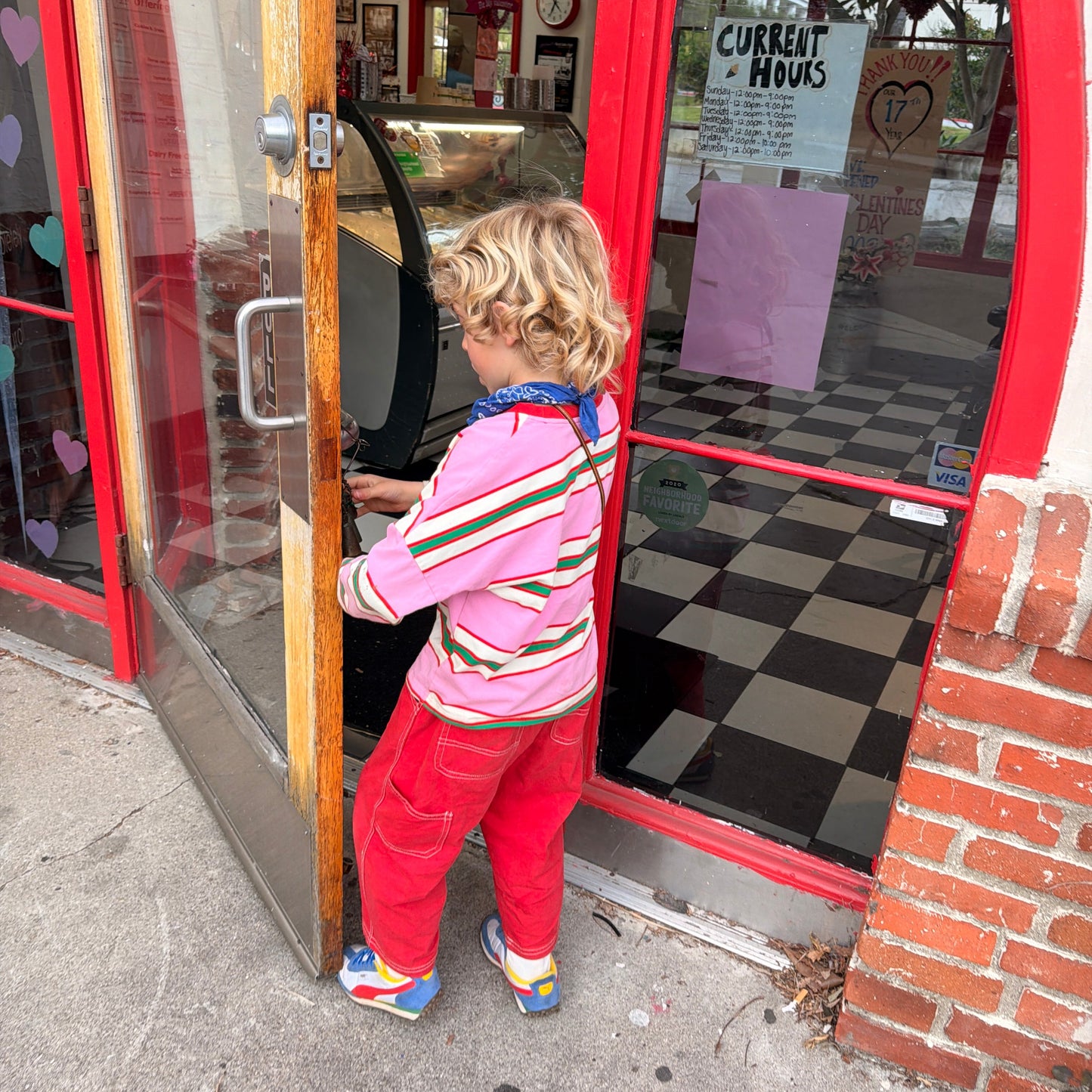 Throwback Tee - Pink