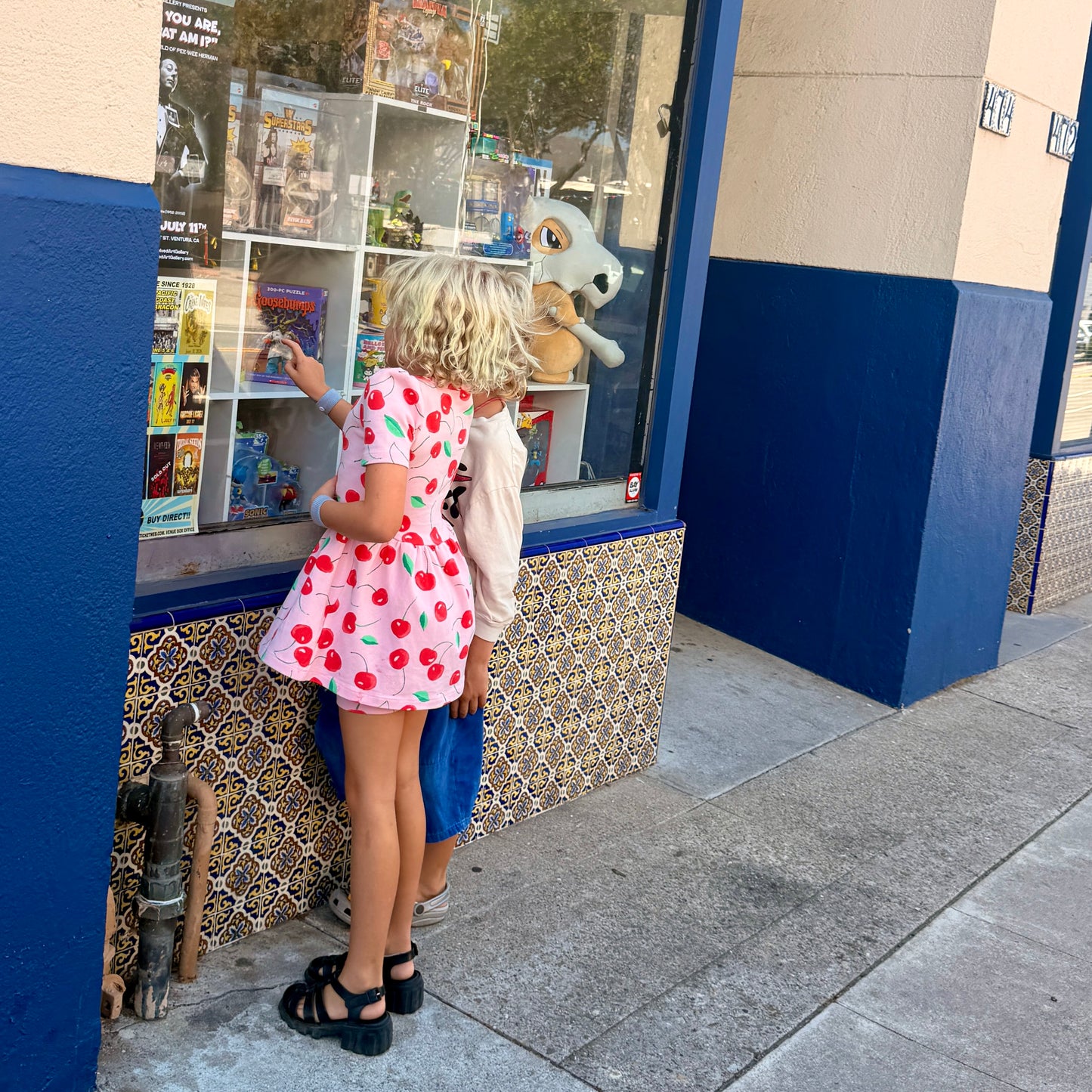 Mini Dress + Shorts Set