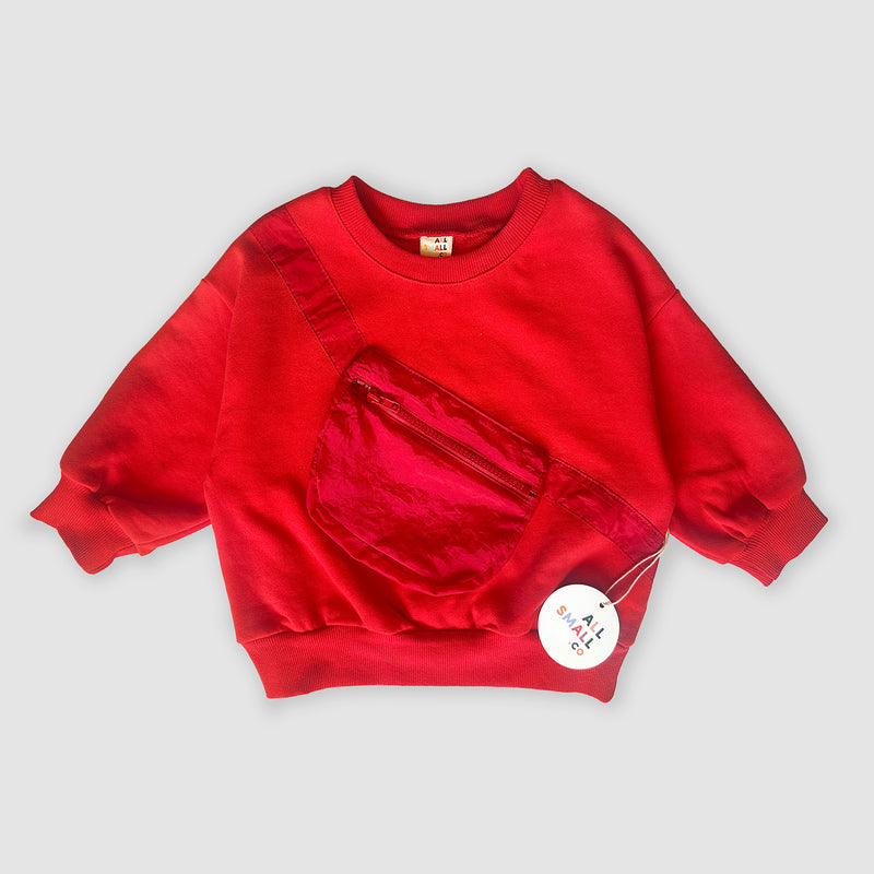 Belt Bag Crewneck Sweatshirt