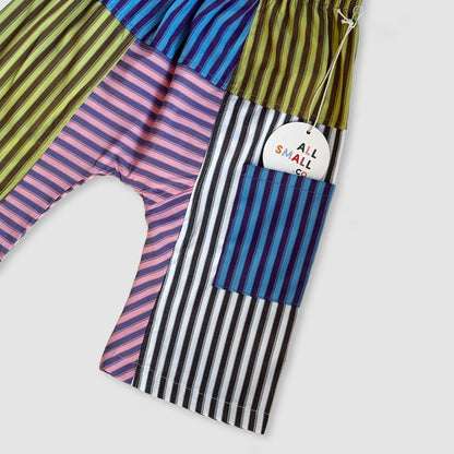 Pencil Stripe Fisherman Pants