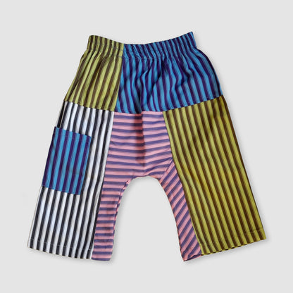 Pencil Stripe Fisherman Pants