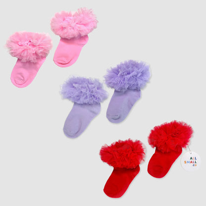 Tutu Ruffle Socks Set