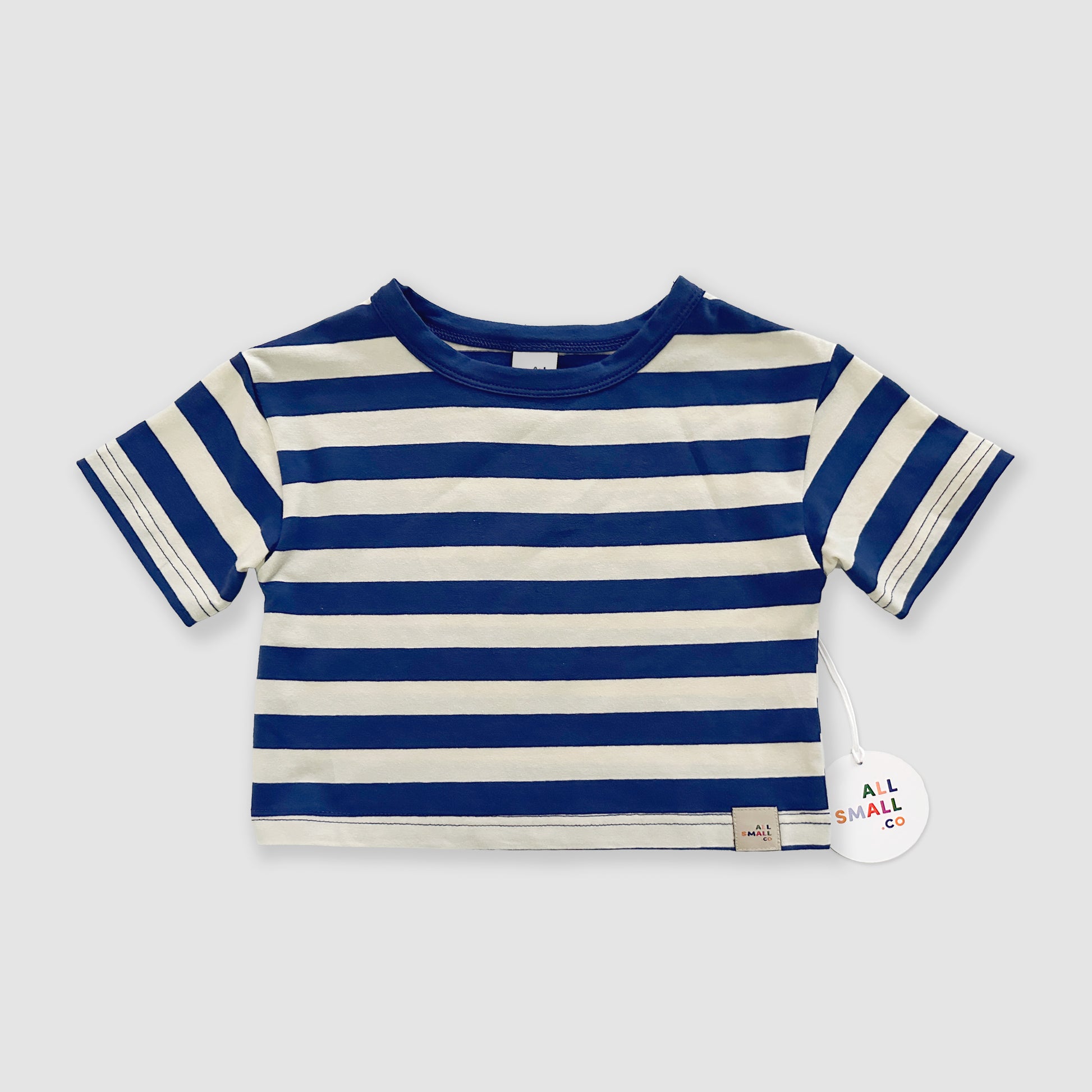 '90s Oversized Striped Tee - Main Image