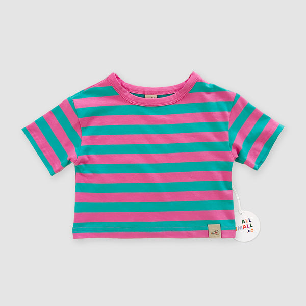 トップス 90s STRIPES Rasta Color Border Tee 90s STRIPES Rasta Color Border Tee メンズ